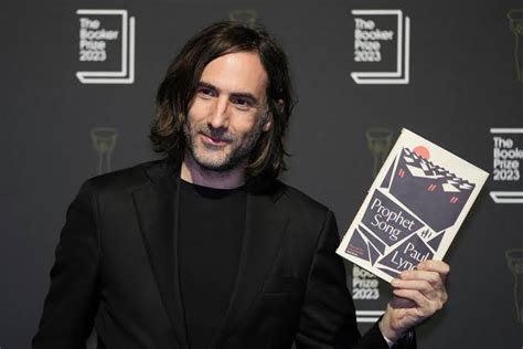 Irish writer Paul Lynch wins the Booker Prize for fiction with his dystopian novel ‘Prophet Song’